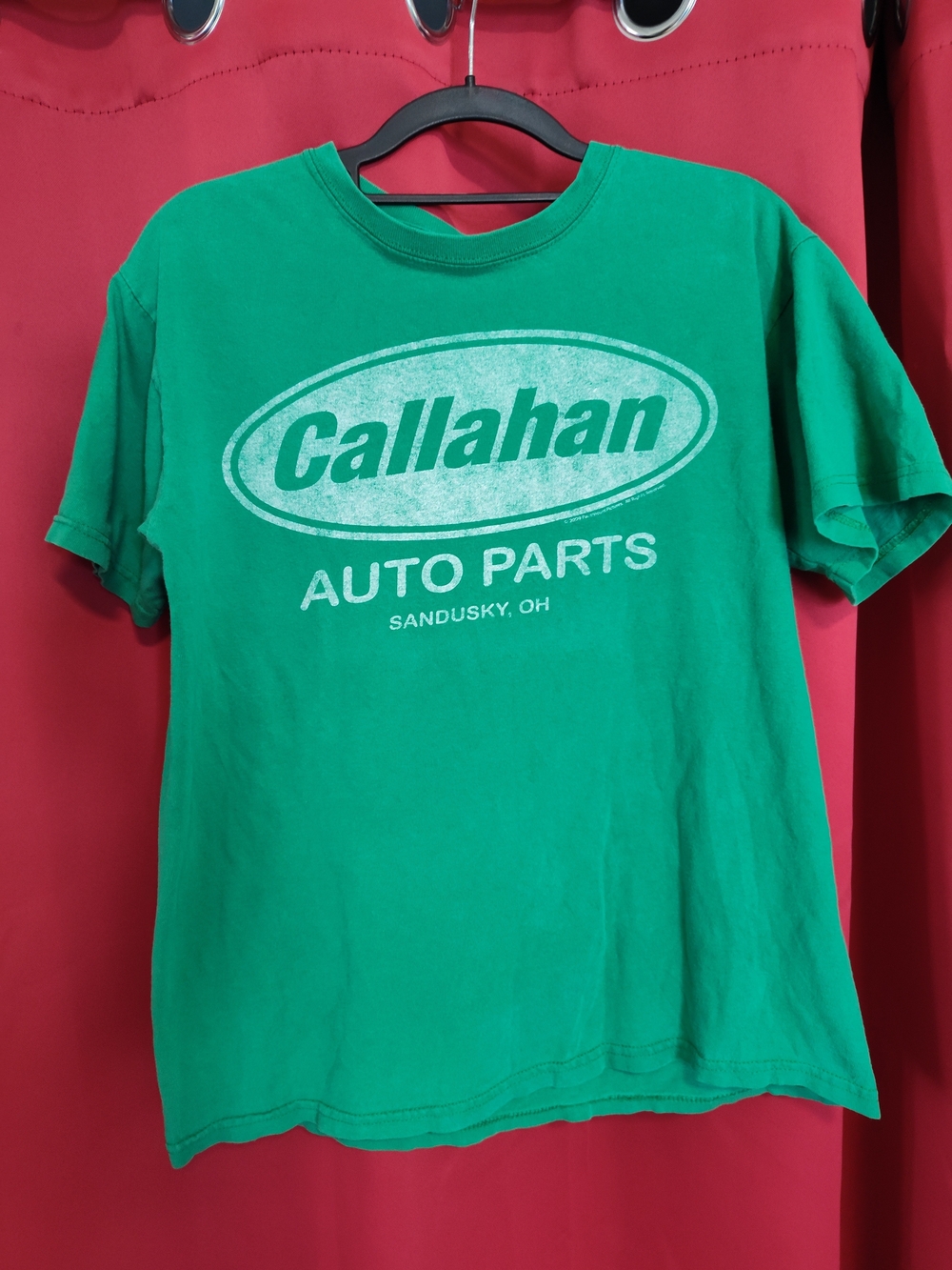 "Tommy Boy" Callahan Auto Green Logo Short Sleeve Tee - Men